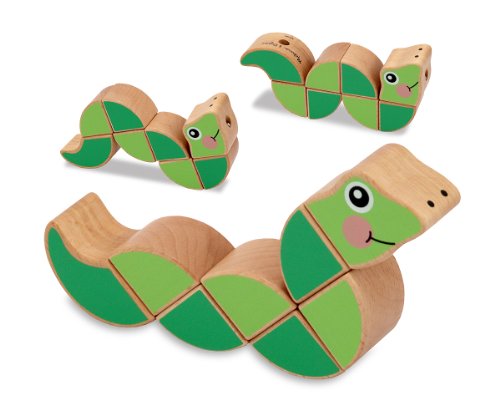 melissa & doug 趣味百变扭扭蛇 儿童益智玩具 $7.99
